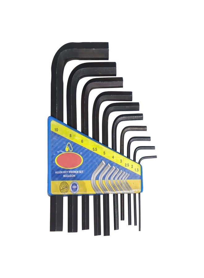 إلكترونيك سبايسس مجموعة مفاتيح ربط عالمية سداسية أو على شكل حرف L من إيكونوميك سبايسز، مكونة من 10 قطع - Image 1